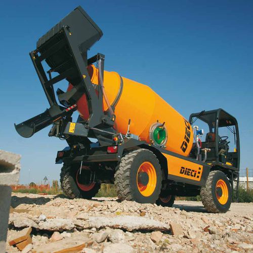 Autobétonnière diesel - AB L 4700 - DIECI - pour chantier / de chargement