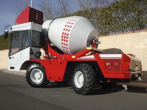 Autobétonnière diesel - PREMIER - 3 - Partindus - pour chantier / Tier 3