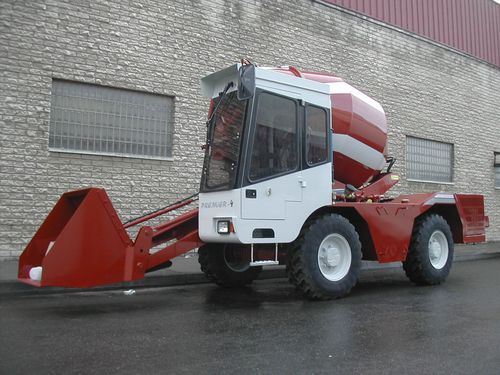 Autobétonnière pour chantier - PREMIER - 4 - Partindus - diesel / de chargement / Tier 3
