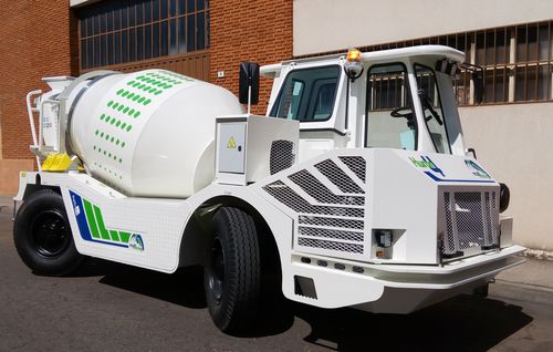 Camion malaxeur diesel - HURON 4 FULL - Partindus - pour le béton / pour mine souterraine
