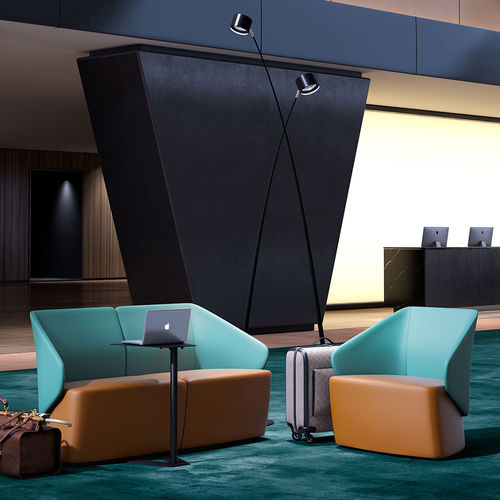 Banquette modulable - IKEBANA Edi & Paolo Ciani Design - ARTE & D SRL - contemporaine / en tissu / en cuir