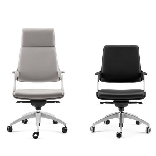 Fauteuil de direction contemporain - OMNIA - ARTE & D SRL - en simili cuir / en cuir / avec repose-tête