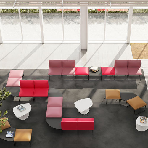 Canapé modulable - DOMINO - ARTE & D SRL - d'angle / contemporain / en tissu