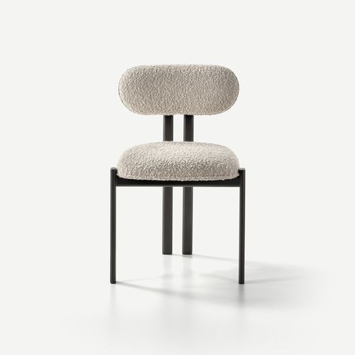 Chaise contemporaine - Bay  - Nature Design - d'intérieur / en tissu / avec piètement en chêne