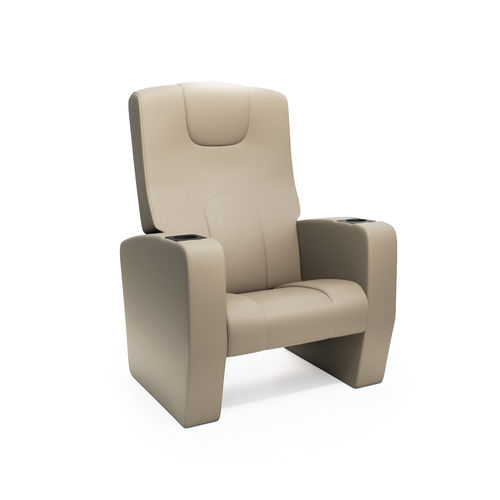 Fauteuil de cinéma en tissu - LUCCA GLIDE - FERCO SEATING SYSTEMS M SDN BHD - en cuir / en bois / pour théâtre