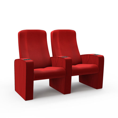 Fauteuil de cinéma en tissu - ST OMAR - FERCO SEATING SYSTEMS M SDN BHD - en cuir / pour théâtre / orange