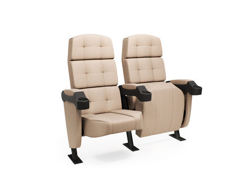 Fauteuil de cinéma en cuir - PARAGON 788 - FERCO SEATING SYSTEMS M SDN BHD - en tissu / professionnel / beige