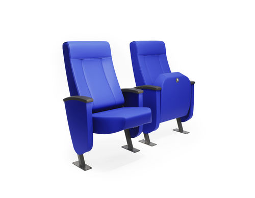 Siège de gradin rabattable - RIVIERA - FERCO SEATING SYSTEMS M SDN BHD - contemporain / avec dossier haut / pour extérieur