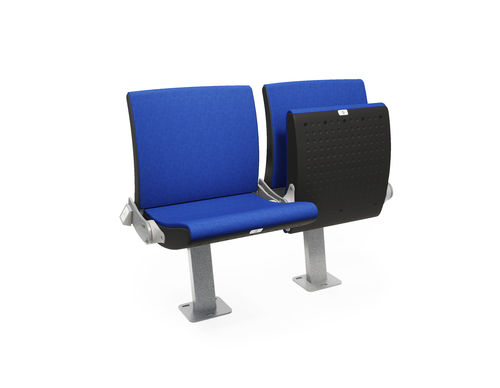 Siège de gradin rabattable - ARC ONE - FERCO SEATING SYSTEMS M SDN BHD - contemporain / avec dossier haut / résistant aux UV