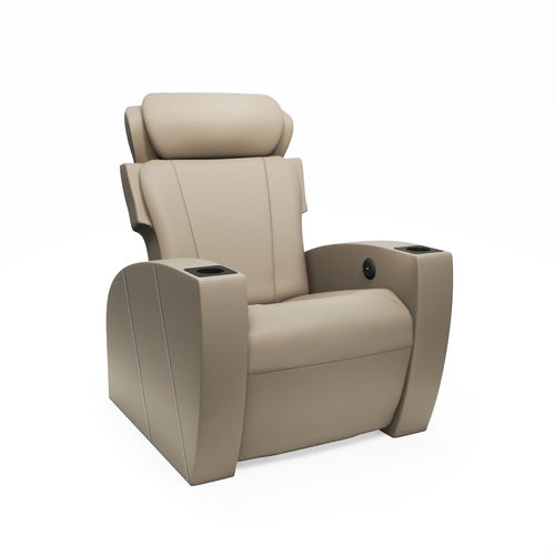 Fauteuil de cinéma en cuir - OPUS ZERO GRAVITY - FERCO SEATING SYSTEMS M SDN BHD - professionnel / rouge / bleu