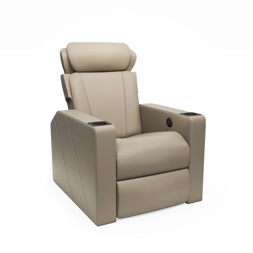 Fauteuil de cinéma en tissu - OPUS ZERO WALL - FERCO SEATING SYSTEMS M SDN BHD - en cuir / professionnel / noir