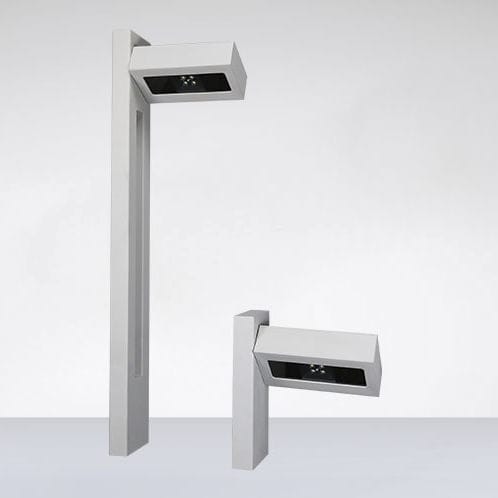 Borne d'éclairage de jardin - HULLA GEO  - Ghisamestieri - urbaine / contemporaine / en verre