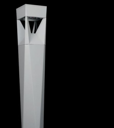 Borne d'éclairage de jardin - KROM - Ghisamestieri - urbaine / contemporaine / en verre