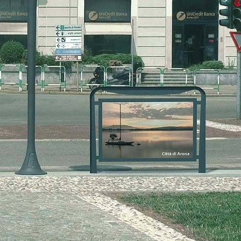 Barrière de protection - ARONA - Ghisamestieri - fixe / en acier / urbaine