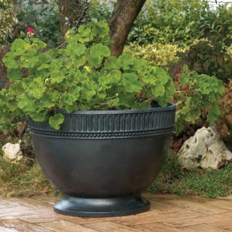 Pot de fleur en fonte - SARSINA - Ghisamestieri - de sol / rond / résidentiel