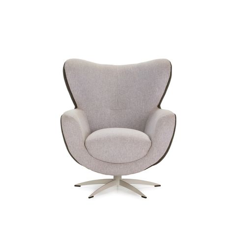 Fauteuil contemporain - BLOOM - Raga - en tissu / en cuir / en bois