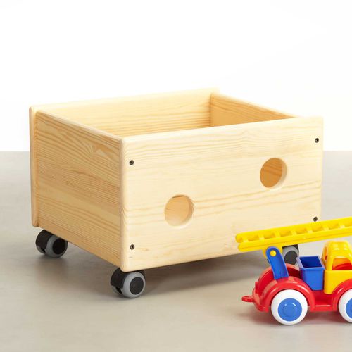 Boîte de rangement en bois - ALBERA LLAR - Ergokids