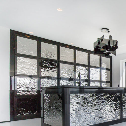 Cuisine contemporaine - Luis Design - en bois / en marbre / en pierre naturelle