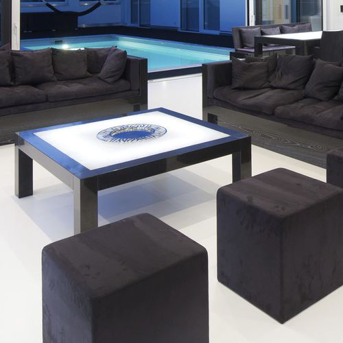 Table basse contemporaine - Luis Design - en marbre / en granite / en quartz