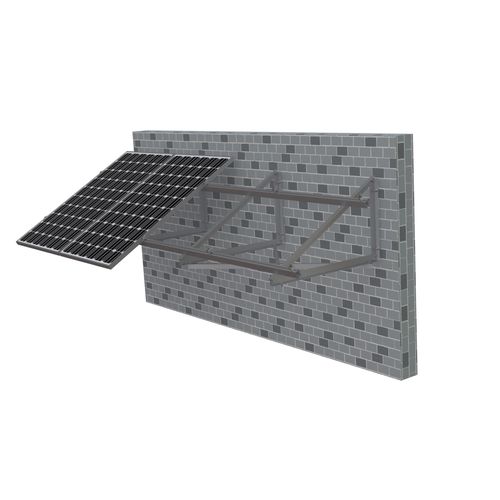 Système de montage pour façade - sunfixings - solaire / pour applications photovoltaïques