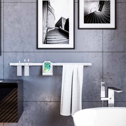 Étagère murale - RISE - Damiano Latini srl - contemporaine / en métal / de salle de bain
