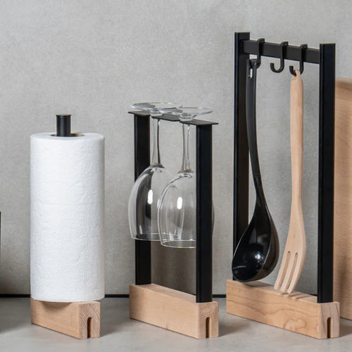 Distributeur d'essuie-mains à poser - TRAY - Damiano Latini srl - en bois / résidentiel