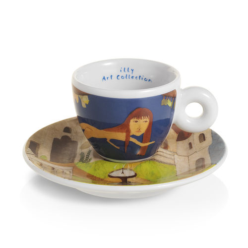 Tasse à café en porcelaine - 24162 - ILLY CAFFÈ France - pour restaurant / pour hôtel / pour bar