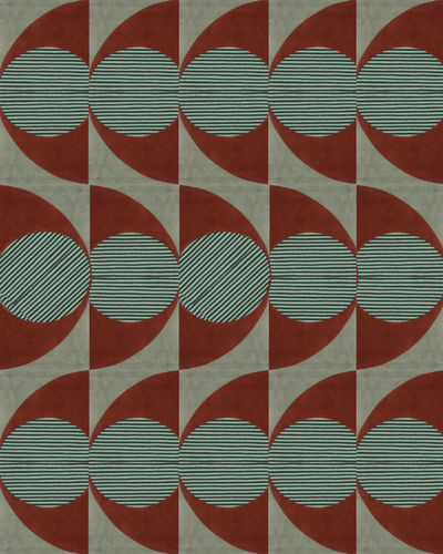 Tapis traditionnel - JAMES - Rug's Society - à motif / en laine / en soie