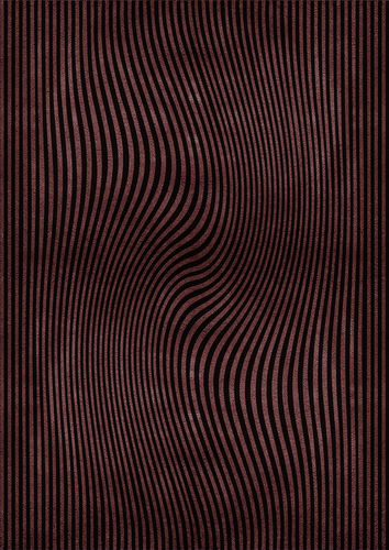 Tapis contemporain - SAND - Rug's Society - à rayures / en laine / en soie