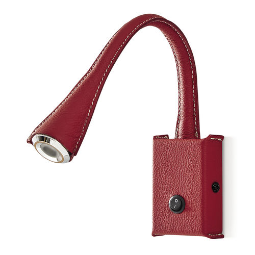 Applique murale design original - 955A-L0102A-07 - Novolux Lighting - d'intérieur / en acier / en cuir