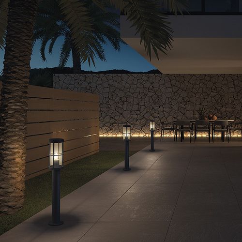 Borne d'éclairage résidentielle - LUG h650 - Novolux Lighting - contemporaine / en aluminium / à LED