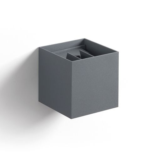 Applique murale contemporaine - 960A-L3106B-04 - Novolux Lighting - d'extérieur / en aluminium / en cube