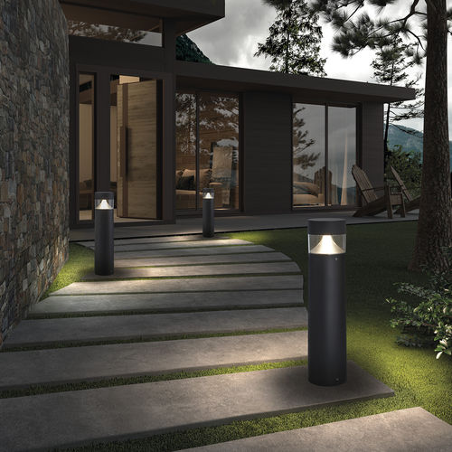 Borne d'éclairage de jardin - BINDELLA - Novolux Lighting - contemporaine / en aluminium / en polycarbonate
