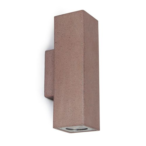 Applique murale contemporaine - 965A-G21X1A-NR - Novolux Lighting - d'extérieur / en béton / carrée