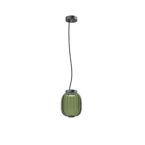 Suspension - KRISTA - Novolux Lighting - en acier / en verre / bois