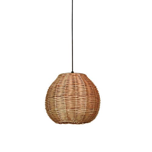 Suspension - NATURAL S - Novolux Lighting - en acier / en osier / contemporaine
