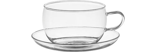 Tasse en verre borosilicaté - BORO : BHV 12562 - BITOSSI HOME - professionnelle