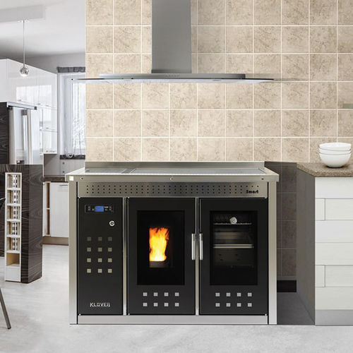 Cuisinière à granulés - SMART 120 - Klover - non spécifié / 1 four / classe A+