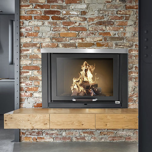 Insert de cheminée chaudière à 1 face - TKR 27 - Klover - à bois / contemporain / chaudière