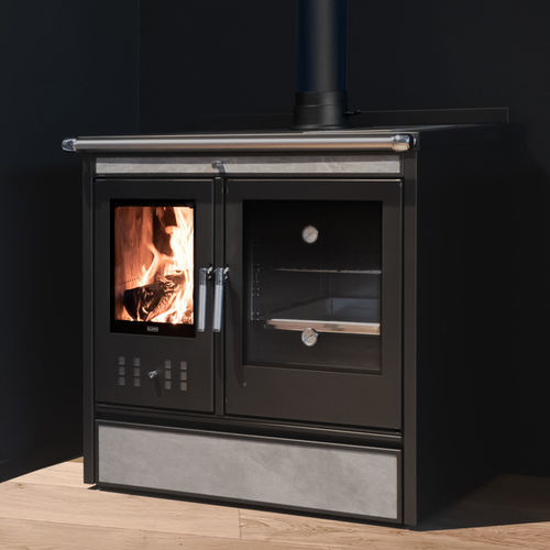 Cuisinière pour chaudière - STAR 90 PLUS - Klover - à bois / 1 foyer / 1 four