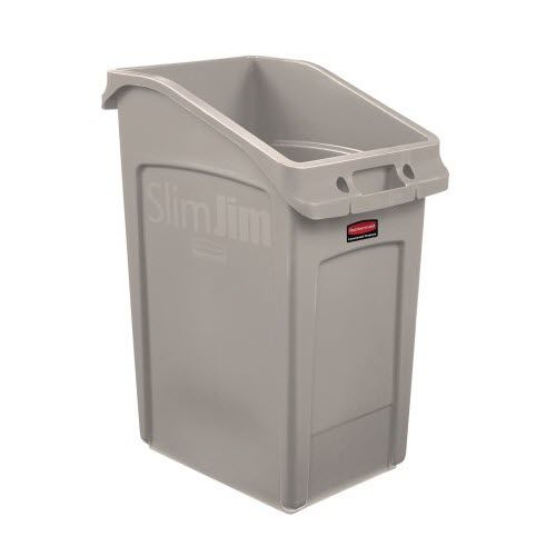 Poubelle conteneur - SLIM JIM®   - Rubbermaid Commercial Products - sous plan / en résine / professionnelle