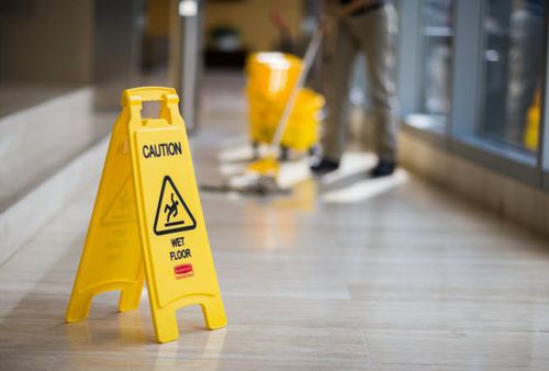Signalétique de sécurité - "CAUTION WET FLOOR" SIGN - Rubbermaid Commercial Products