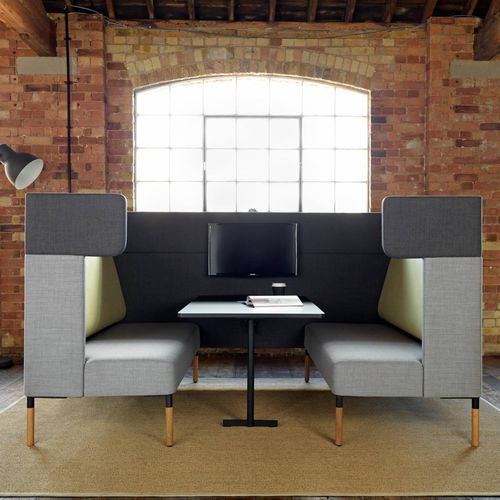 Canapé modulable - FOUR®US - Ocee Design - design scandinave / en tissu / gris