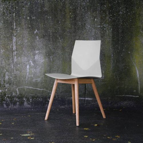 Chaise de salle à manger contemporaine - FOUR®CAST'2 - Ocee Design - d'intérieur / en bois / professionnelle