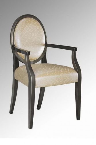 Chaise de style Louis XVI - Chaises and Co - d'intérieur / en tissu / avec piètement en hêtre