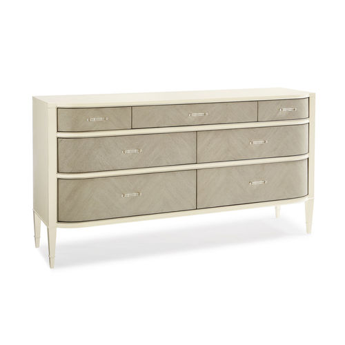 Commode contemporaine - DRESS FOR SUCCESS - CARACOLE - en chêne / avec tiroir / 7 tiroirs