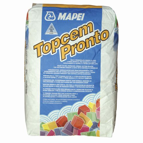 Mortier de ragréage autonivelant - TOPCEM PRONTO - MAPEI GB - pour chape / isolant