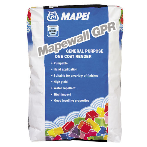 Mortier de ragréage autonivelant - MAPEWALL GPR - MAPEI GB - pour maçonnerie / de ciment / en poudre
