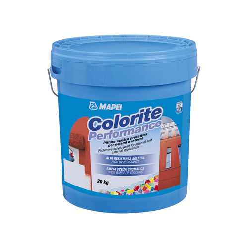 Peinture de protection - COLORITE PERFORMANCE - MAPEI GB - d'extérieur / intérieure / pour mur