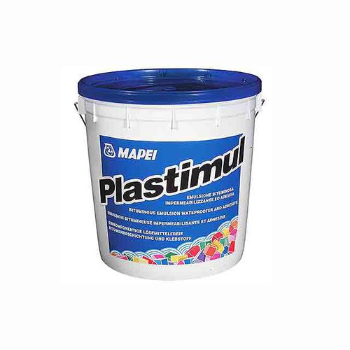 Étanchéité bitumineuse pour fondation - PLASTIMUL - MAPEI GB - pour mur porteur / adhésive / flexible